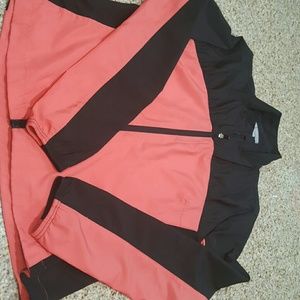 Windbreaker zipper-down jacket